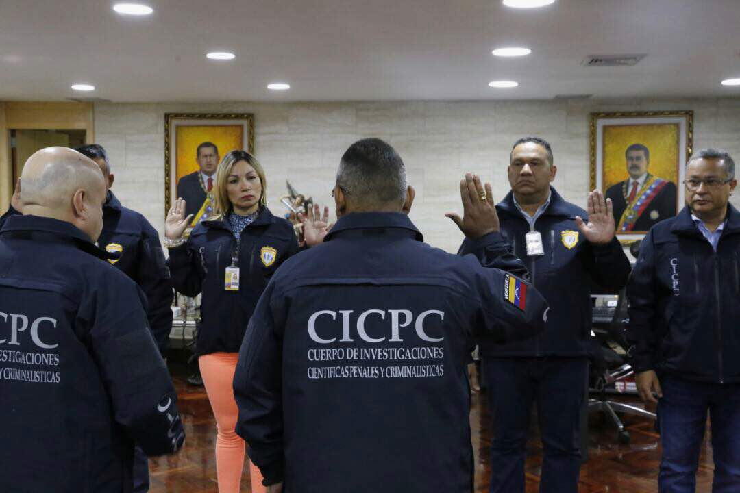 Juramentada nueva directiva del Cicpc (3)