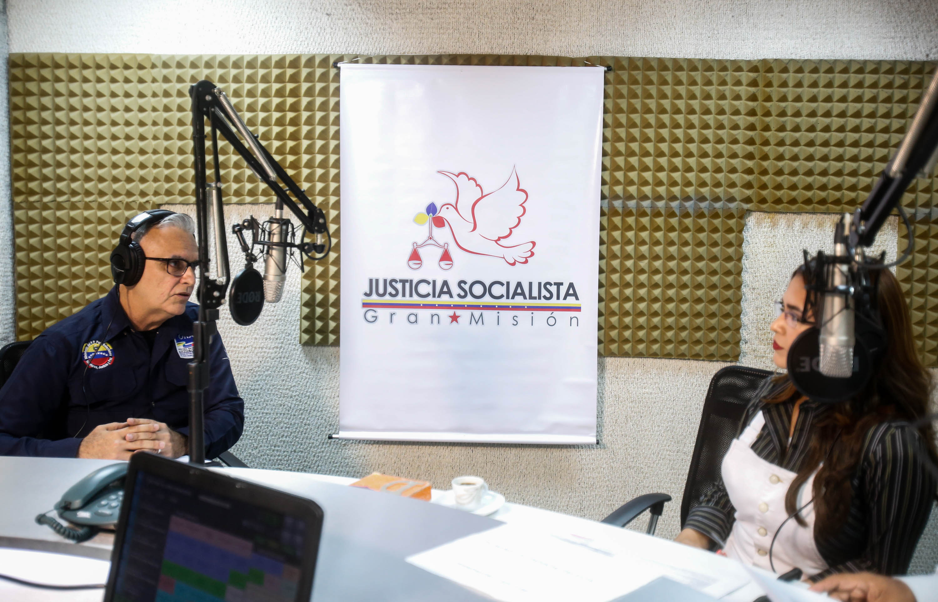Juan Pedro Grillo, jefe de la Oficina Nacional Antigrogas, quien participó en el programa Al Aire (5)