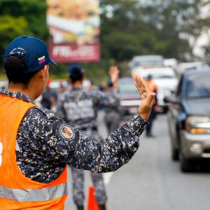 Despliegue de seguridad en sobreancho de La Gran Mariscal de Ayacucho Caracas – Guarenas (1)