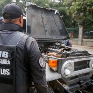 Funcionarios de la PNB desplegados en diversas parroquias de Caracas (17)