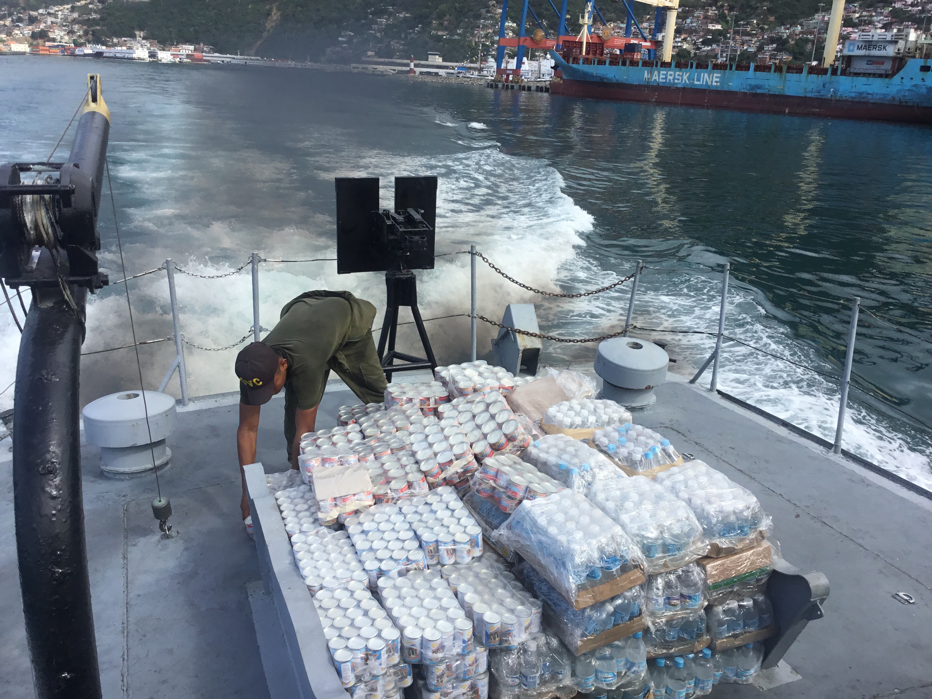 Gobierno nacional envió dos toneladas de insumos a Puerto Maya
