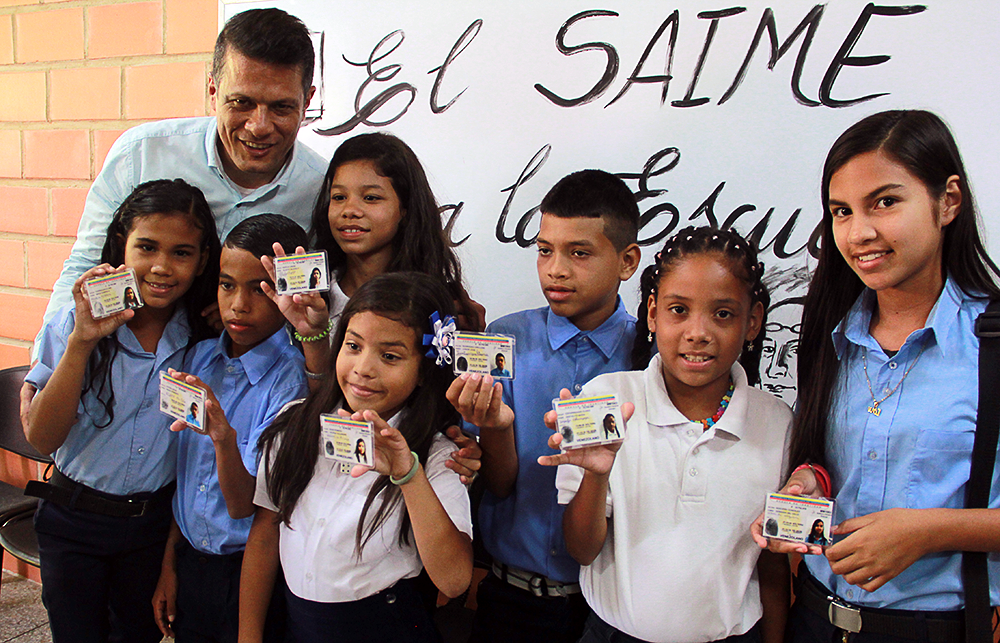 Saime va a las escuelas con “Ruta Escolar Simón Rodríguez”