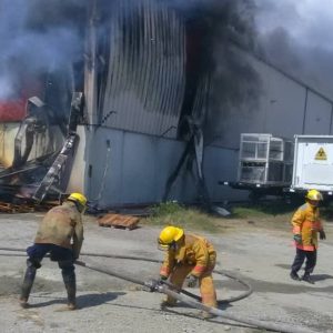 INCENDIO EN EL IVSS DE GUATIRE (5)