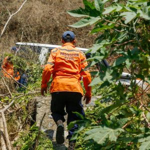 Protección Civil Nacional realizó inspección de obras de mitigación de riesgo en Vargas (4)