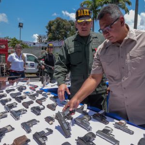 Mpprijp inutilizó 12 mil 921 armas de fuego en Caracas (12)