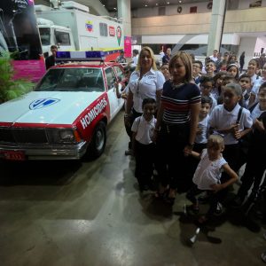Alumnos de Caracas y Miranda visitaron la Expocriminalística en el Poliedro de Caracas (2)
