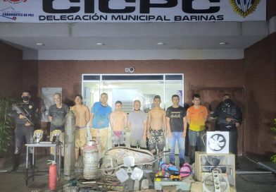 Desmantelada banda dedicada al hurto  de entidades bancarias en Barinas