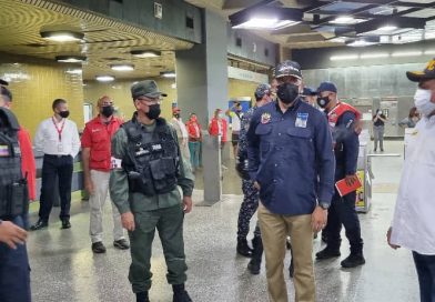 Más de mil funcionarios de los Órganos de Seguridad Ciudadana resguardan el Metro de Caracas