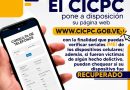 Cicpc pone a disposición página web para verificar legalidad de teléfonos celulares