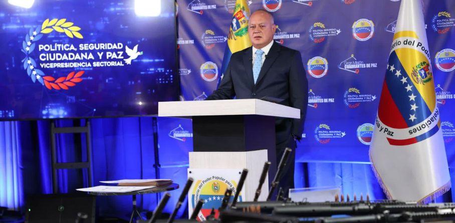 DIOSDADO CABELLO: FUERON NEUTRALIZADOS CERCA DE 60 ATAQUES A PDVSA