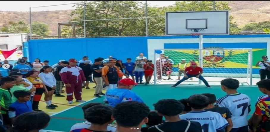 CULMINAN EN UN MES 150 CANCHAS DEPORTIVAS GRACIAS AL PROGRAMA “MI CANCHA BONITA”