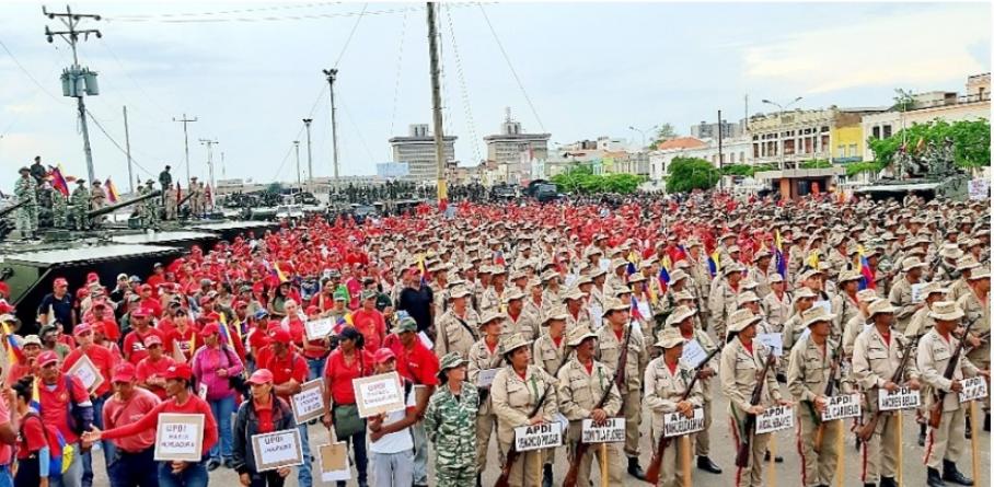 FOTOGRAFÍA DE PARTICIPACIÓN DEL PUEBLO EN DEFENSA DE LA SOBERANÍA ES CONSTITUCIONAL