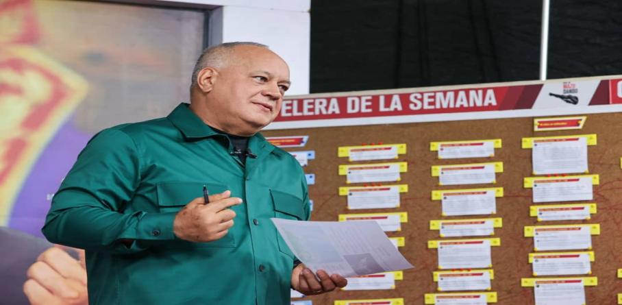 VICEPRESIDENTE DIOSDADO CABELLO: EN COLOMBIA FUE CAPTURADO UN MIEMBRO DEL EXTINTO TREN DE ARAGUA