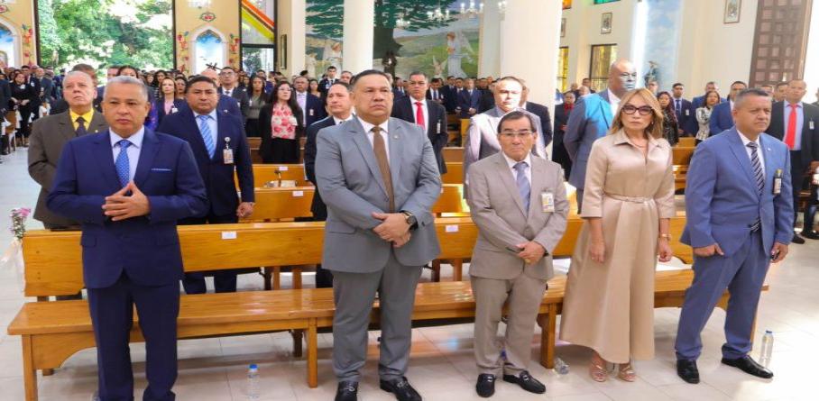 FOTOGRAFÍA DE POLICÍA CIENTÍFICA CONMEMORA DÍA DEL POLICÍA EN VENEZUELA CON EUCARISTÍA DE ACCIÓN DE GRACIAS