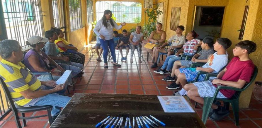 FOTOGRAFÍA DE SENADES MONAGAS VA A LAS COMUNIDADES CON EL MENSAJE DE DESARME VOLUNTARIO