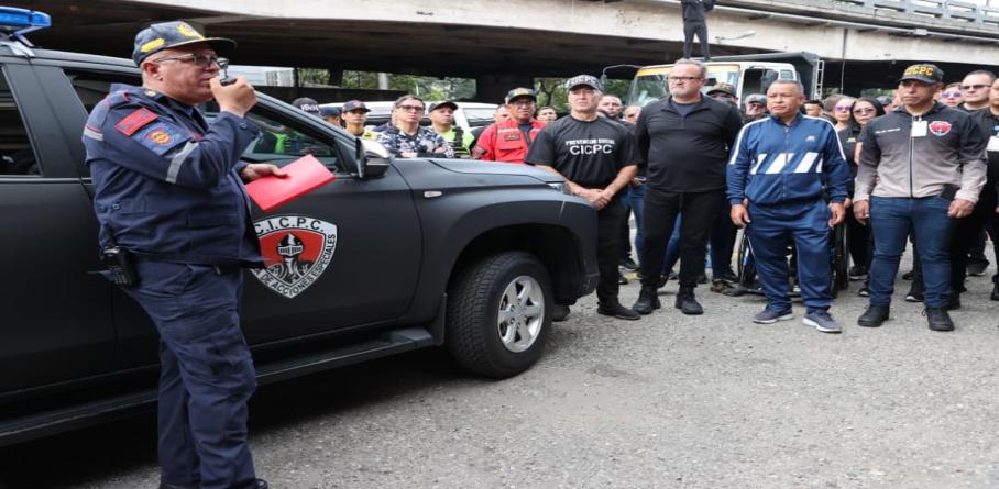 CICPC PARTICIPÓ ACTIVAMENTE EN EL SIMULACRO NACIONAL ANTE DESASTRES Y CONFLICTOS ARMADOS