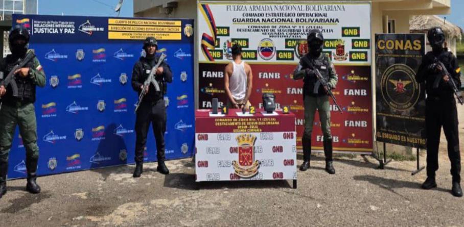 CPNB DESMANTELA ACCIÓN EXTORSIVA VINCULADA AL GEDO “EL CARACAS” EN EL ESTADO ZULIA