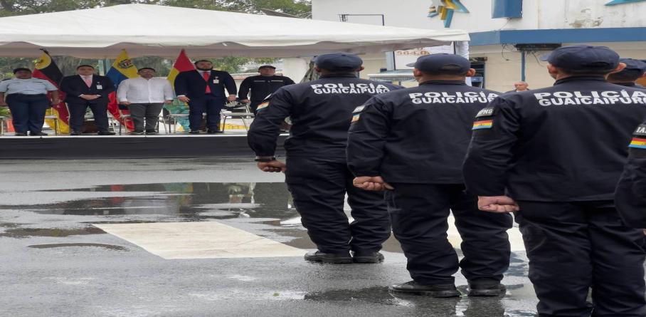 POLIGUAICAIPURO CELEBRA 25 AÑOS FORTALECIENDO LA SEGURIDAD CIUDADANA