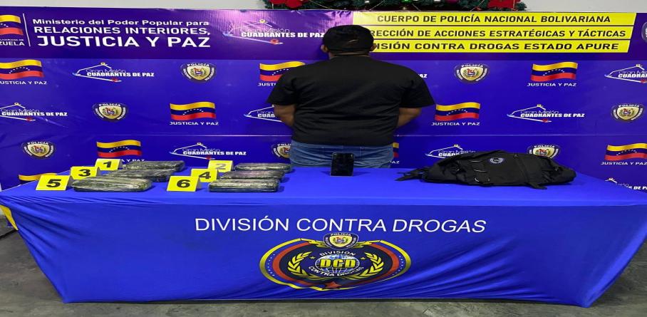 ¡GOLPE AL MICROTRÁFICO EN APURE! CPNB INCAUTA SEIS PANELAS DE PRESUNTA MARIHUANA