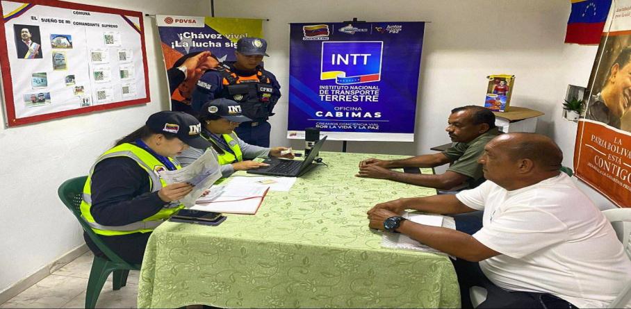 INTT DESPLIEGA OPERATIVOS EN ESTA PRIMERA SEMANA DE DICIEMBRE