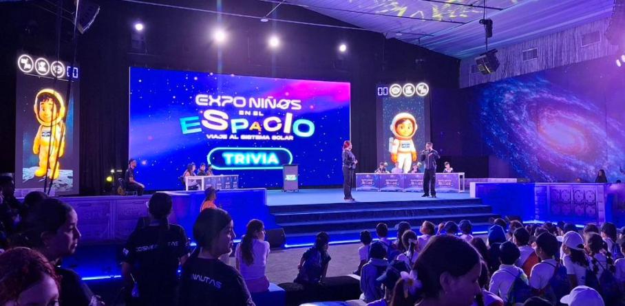 Imagen de HIJOS DE TRABAJADORES DEL INTT Y DEL CPNB DISFRUTAN DE LA EXPO NIÑO EN EL ESPACIO