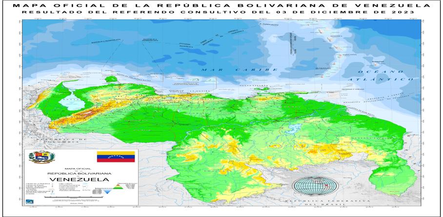 VENEZUELA RESPONDE A MAPA ALTERADO CON CAMPAÑA MASIVA EN DEFENSA DE SU TERRITORIO SOBERANO