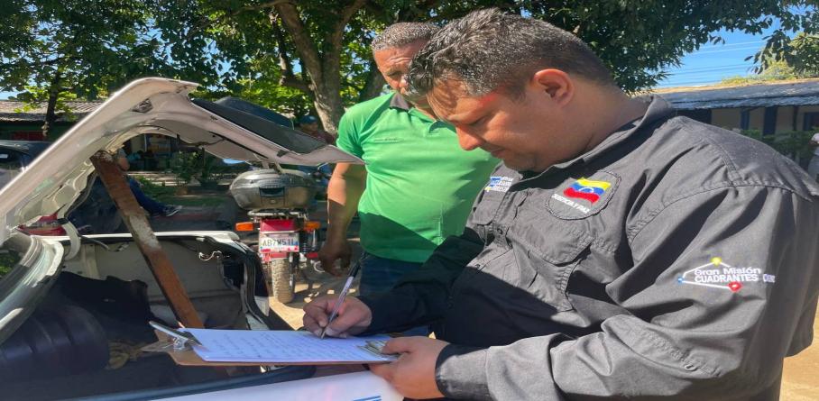 INTT INICIA OPERATIVO DE VERIFICACIÓN DE DT9 EN ALTAGRACIA DE ORITUCO