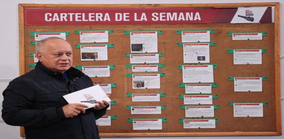 MINISTRO DIOSDADO CABELLO: “LA PAZ ES TRANSVERSAL PARA EL PROGRESO ECONÓMICO EN EL PAÍS”