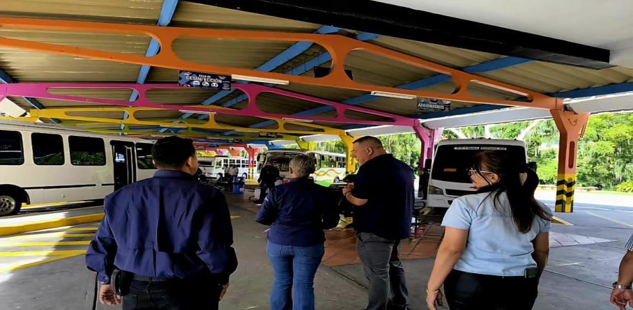 INTT INSPECCIONA TERMINALES TERRESTRES EN EL ESTADO MIRANDA