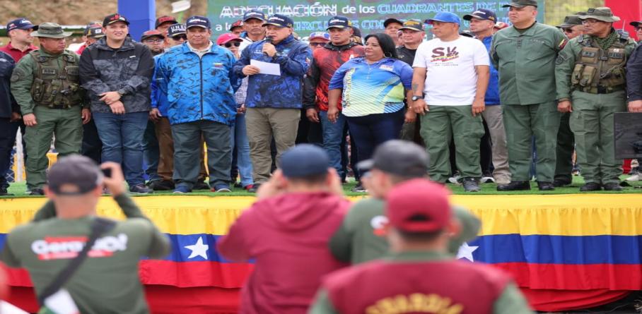 VICEPRESIDENTE DIOSDADO CABELLO ADECÚA A 221 CUADRANTES DE PAZ EN TRUJILLO PARA EL FORTALECIMIENTO DE SU CAPACIDAD OPERATIVA