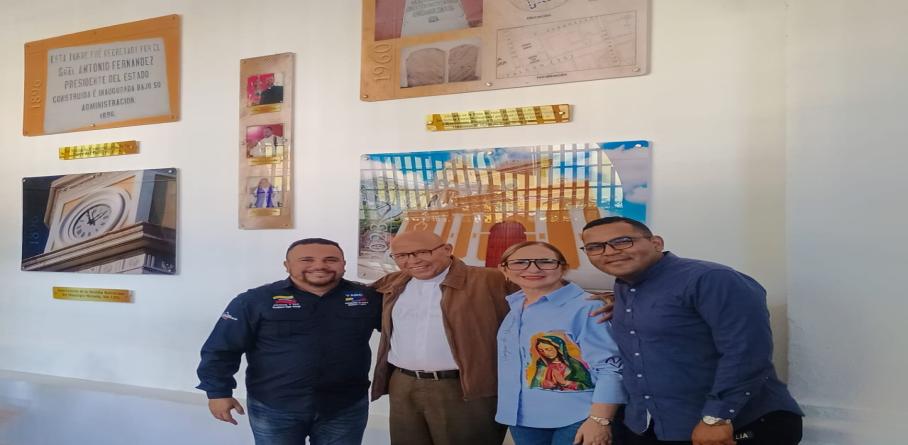 IGLESIA SAN GABRIEL DE CORO RECIBE VISITA DEL VICEMINISTERIO DE ASUNTOS RELIGIOSOS EN COMO PARTE DEL OPERATIVO CARNAVALES SEGUROS