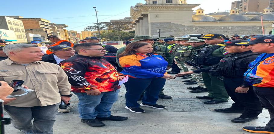 CARACAS/ ALCALDESA CARMEN MELÉNDEZ, ACTIVA DISPOSITIVO CARNAVALES SEGUROS 2026