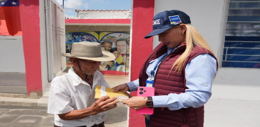 Imagen de RUTA “SAIME LLEGA A CADA RINCÓN DE LA PATRIA 2026” CÉDULA A MÁS DE 71 MIL CIUDADANOS