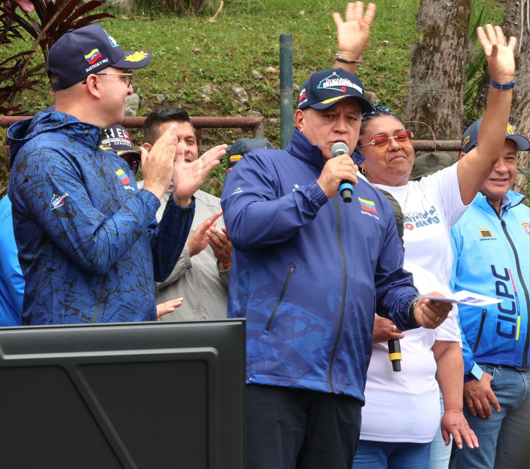 VICEPRESIDENTE SECTORIAL DIOSDADO CABELLO ANUNCIA ESCLARECIMIENTO DEL CASO DEL PERIODISTA WALTER JAIMES