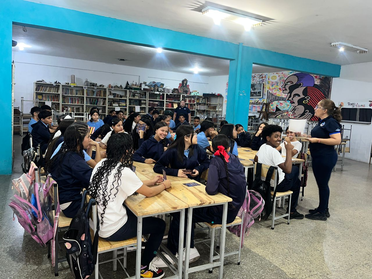 Imagen de FORMAR LÍDERES PARA UN FUTURO SALUDABLE: FUNDAPRET ORIENTA A JÓVENES DEL LICEO LUIS CÁRDENAS SAAVEDRA