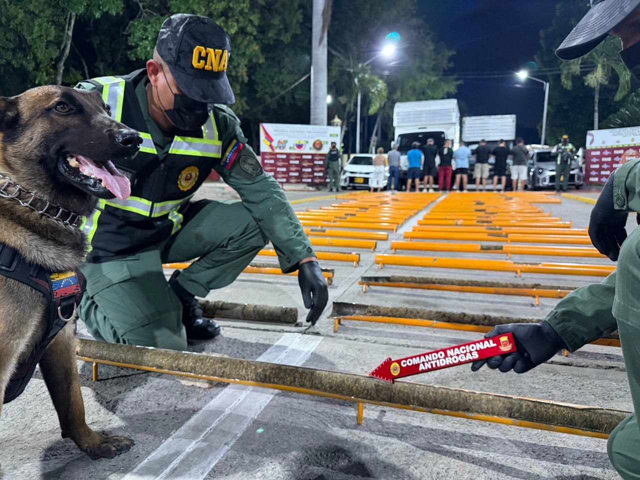 FANB INCAUTA MÁS DE 380 KILOS DE MARIHUANA OCULTOS EN TUBERÍAS EN TÁCHIRA