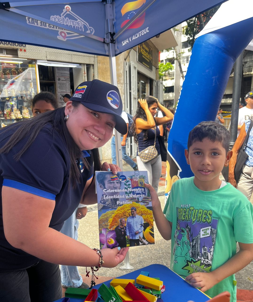 FUNDAPRET ACOMPAÑA A LAS FAMILIAS EN LA BASÍLICA DE SANTA TERESA