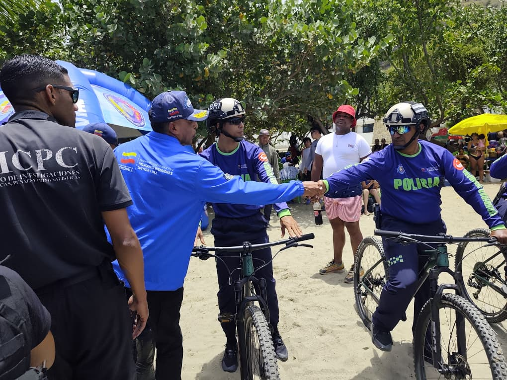 VICEMINISTRO ENDES PALENCIA SUPERVISA DESPLIEGUE DE SEGURIDAD EN LA GUAIRA DURANTE SEMANA SANTA 2026