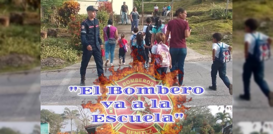 BOMBEROS GARANTIZAN RESGUARDO ESTUDIANTIL Y ATENCIÓN DE EMERGENCIAS EN EL PAÍS