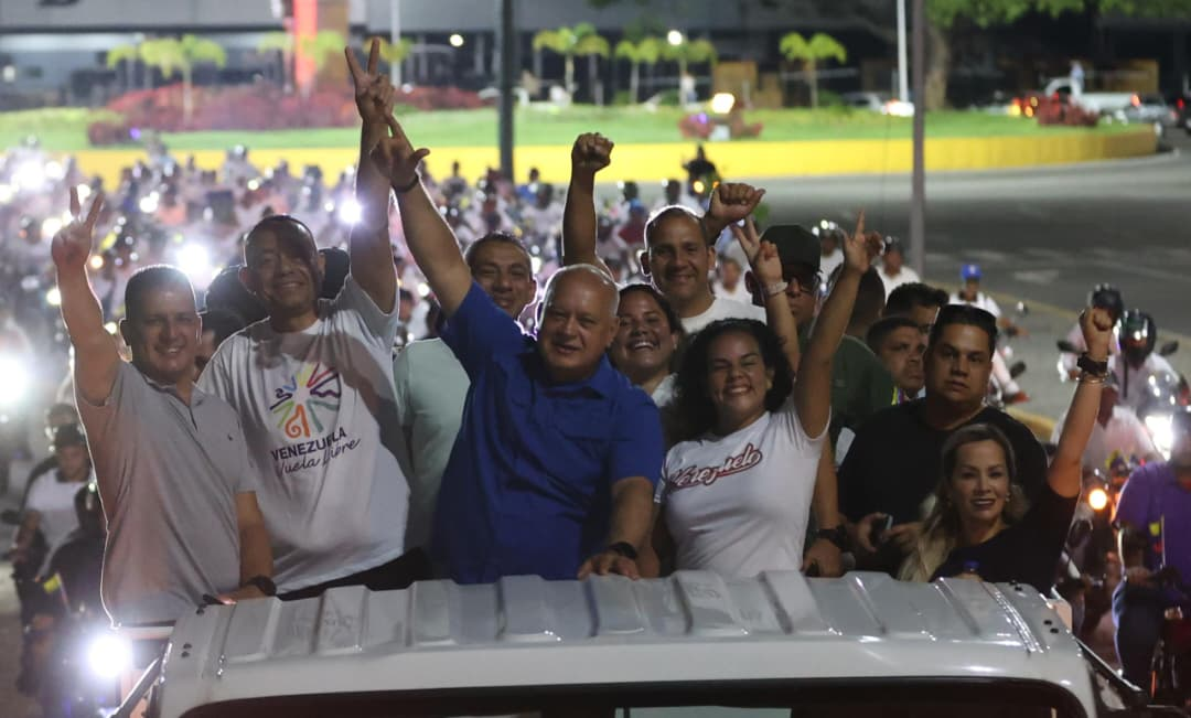 DIOSDADO CABELLO DESDE PORTUGUESA: “NUESTRA LUCHA ES PARA VIVIR EN PAZ, EN LIBERTAD Y SIN SANCIONES”
