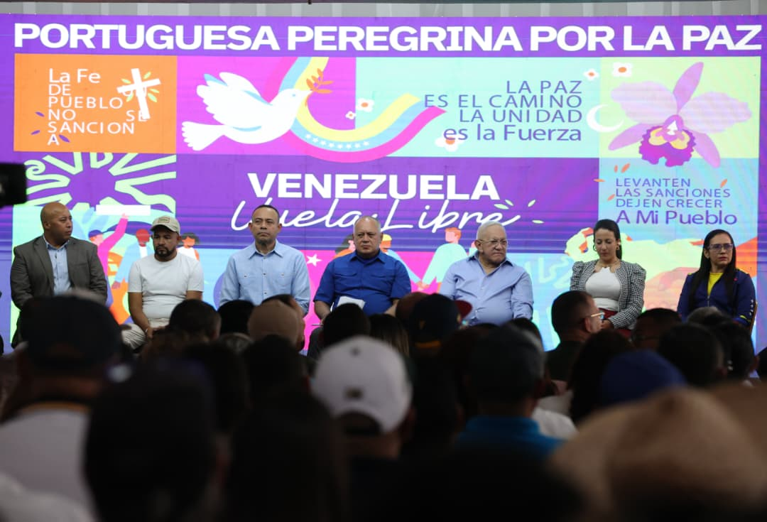 DIOSDADO CABELLO SOBRE GRAN PEREGRINACIÓN NACIONAL EN PORTUGUESA: "TODO EL QUE QUIERA SUMAR ES BIENVENIDO PORQUE ESTO ES UNA GRAN FUERZA"