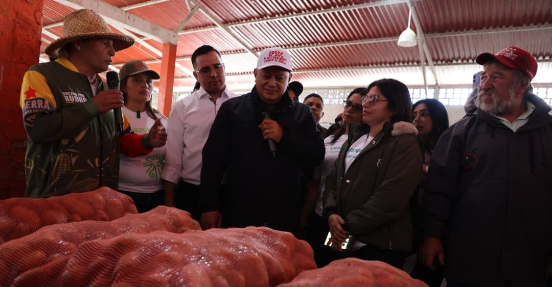 EN FOTOS || DIOSDADO CABELLO: CAMPESINOS DE MÉRIDA GARANTIZAN LA SOBERANÍA AGROALIMENTARIA DE VENEZUELA