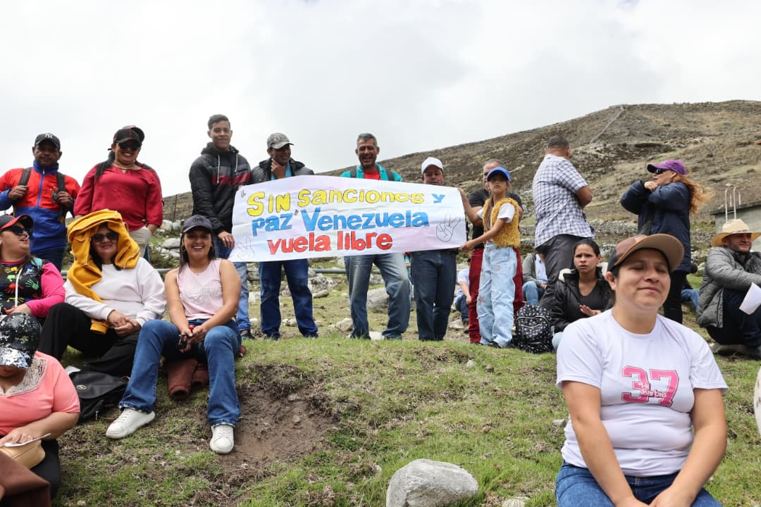DIOSDADO CABELLO RECORRIÓ EL PÁRAMO MERIDEÑO DURANTE LA GRAN PEREGRINACIÓN POR UNA VENEZUELA SIN SANCIONES