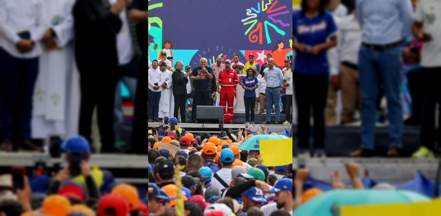 DIOSDADO CABELLO: "PODEMOS DECIR CON ORGULLO QUE TODA VENEZUELA SE LEVANTÓ PARA ESTAR UNIDOS COMO HERMANOS EN CONTRA DE LAS SANCIONES"
