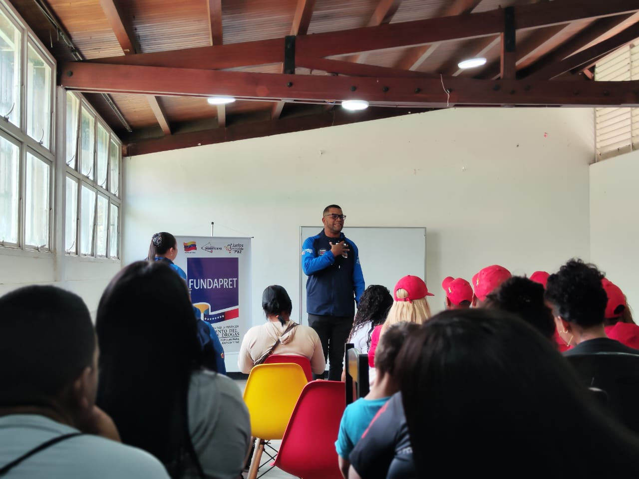 FUNDAPRET FORTALECE LA PREVENCIÓN COMUNITARIA DURANTE LANZAMIENTO DEL PLAN NACIONAL DE FORMACIÓN “CAMINANDO JUNTOS”