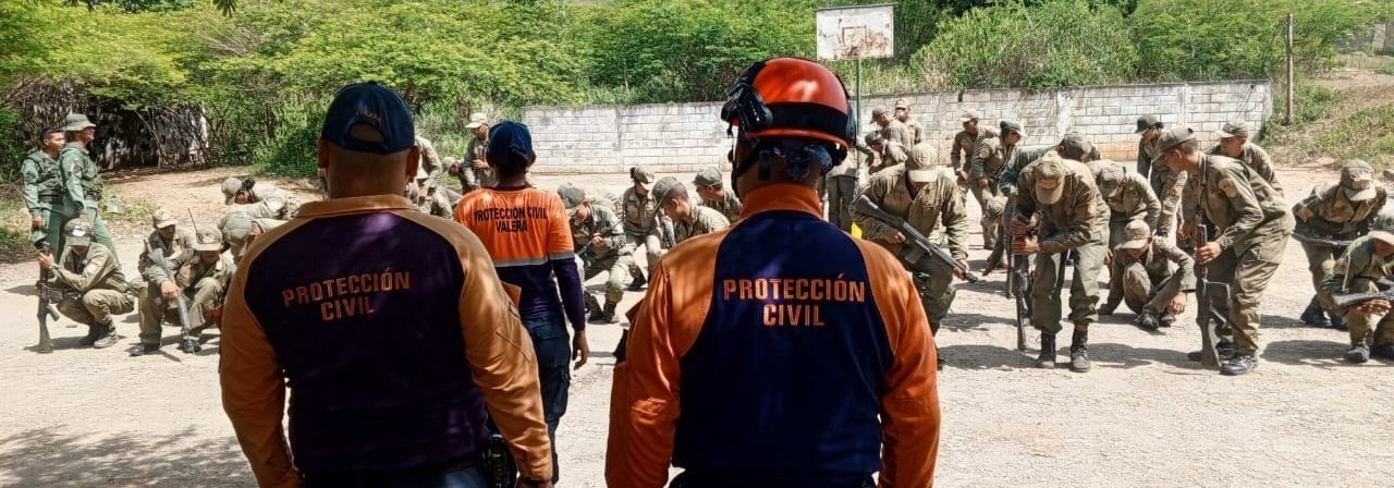 PROTECCIÓN CIVIL CAPACITA EN PRIMEROS AUXILIOS A ESTUDIANTES DE LA GNB EN TRUJILLO