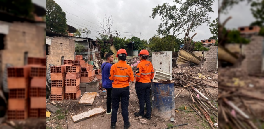 Imagen de PROTECCIÓN CIVIL REALIZA INSPECCIÓN TÉCNICA EN UNA VIVIENDA EN LARA