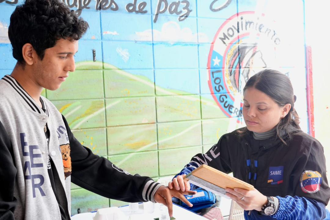 Imagen de CARACAS // SAIME DESPLEGÓ JORNADA ESPECIAL DE CEDULACIÓN Y VERIFICACIÓN DE DATOS EN LA PARROQUIA SAN JUAN