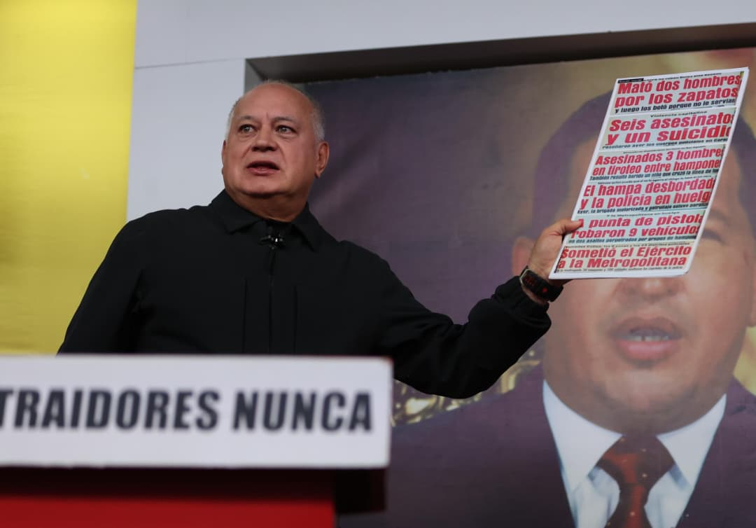 VICEPRESIDENTE SECTORIAL DIOSDADO CABELLO RESALTA QUE VENEZUELA CUENTA CON ESTÁNDARES DE SEGURIDAD SUPERIORES A OTROS PAÍSES