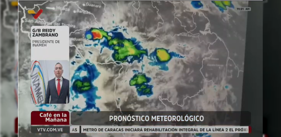 VENEZUELA ATRAVIESA ACTUALMENTE LA ONDA TROPICAL NÚMERO 16